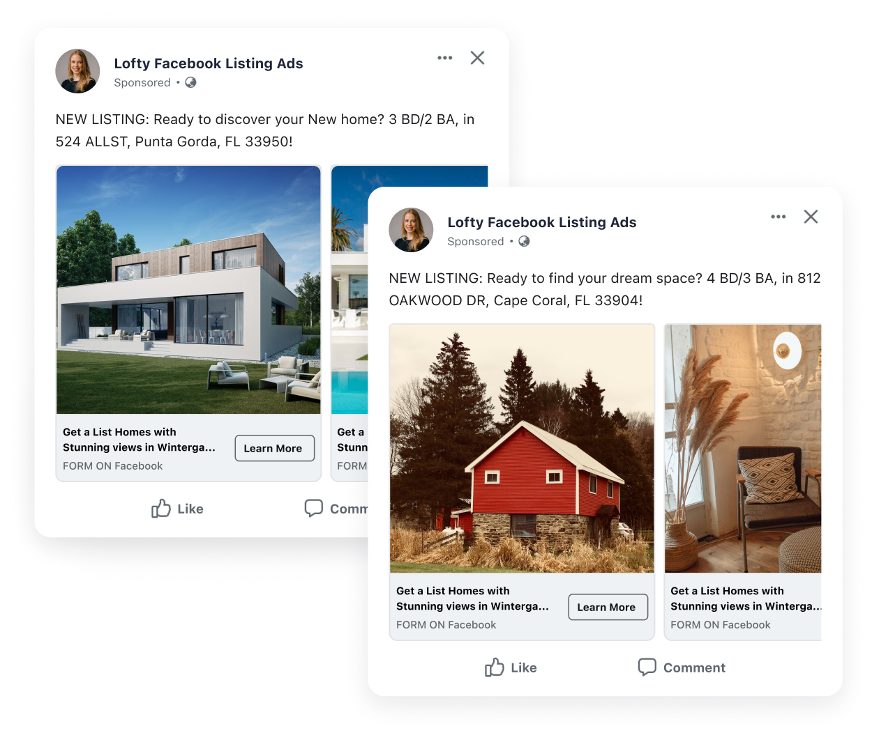 Listing Blast campaign